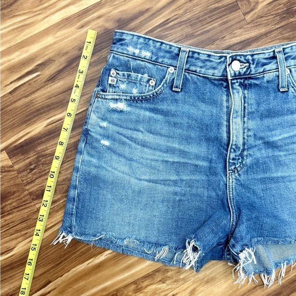 AG Adriano Goldschmied The Mikkel High Rise Vintage Denim Shorts - Picture 6 of 7